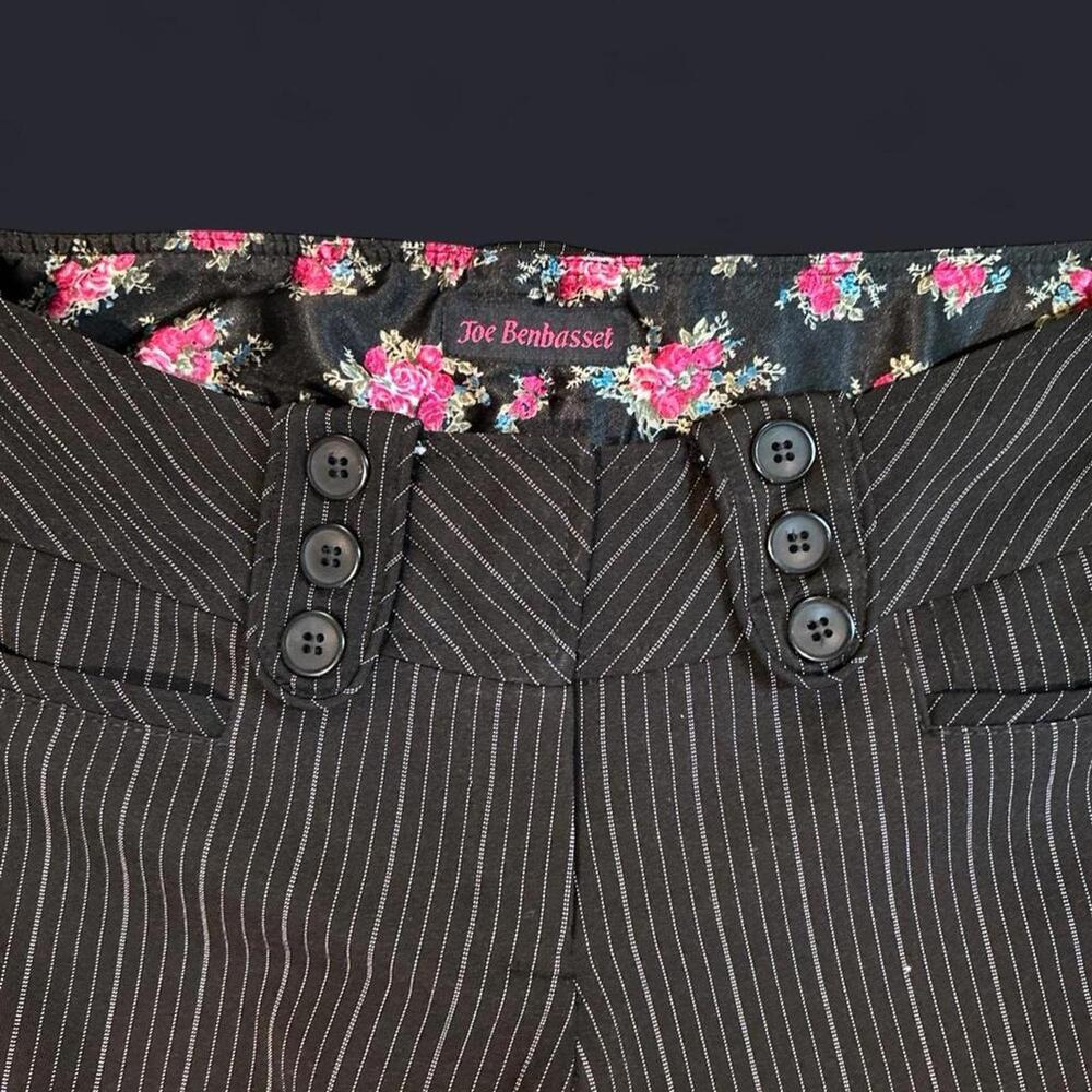 Women's Black and Multi Trousers